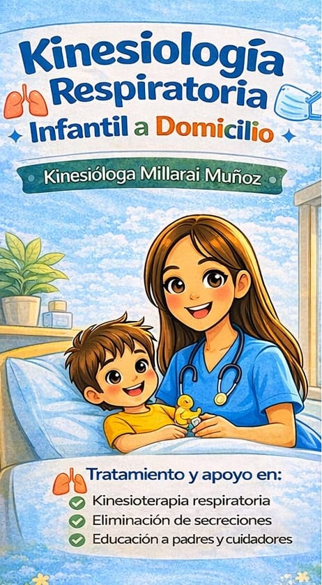Kinesiología respiratoria infantil a domicilio en Ñuñoa (Comuna)