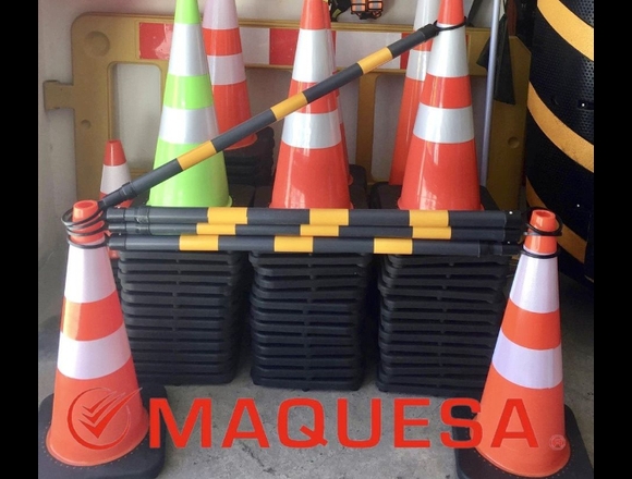 Conos Flexibles y Barra Plástica en Teculután (Municipio)