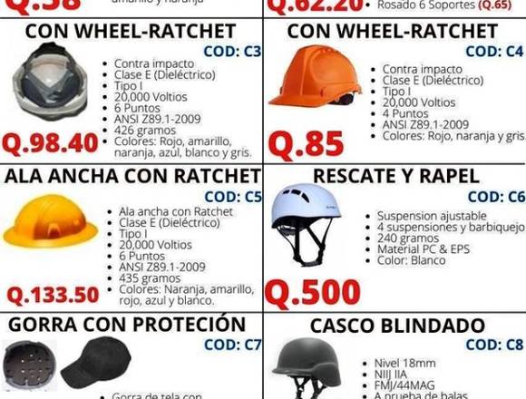 CASCOS DE SEGURIDAD en Teculután (Municipio)