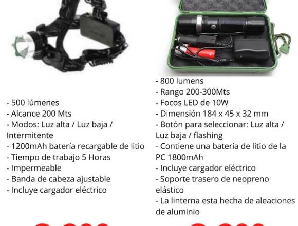 LÁMPARAS RECARGABLES LED en Mixco (Municipio)