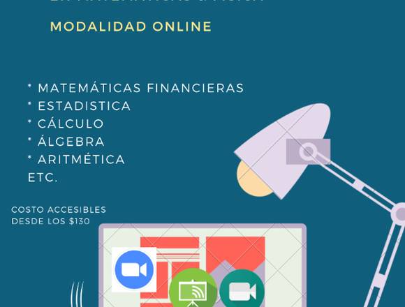 Asesorías en Matemáticas y/o Física en Tuxtla Gutiérrez (Municipio)