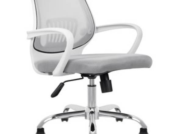 2 sillas de Oficina Blanca Ergonómica Giratoria en Tuluá (Municipio)