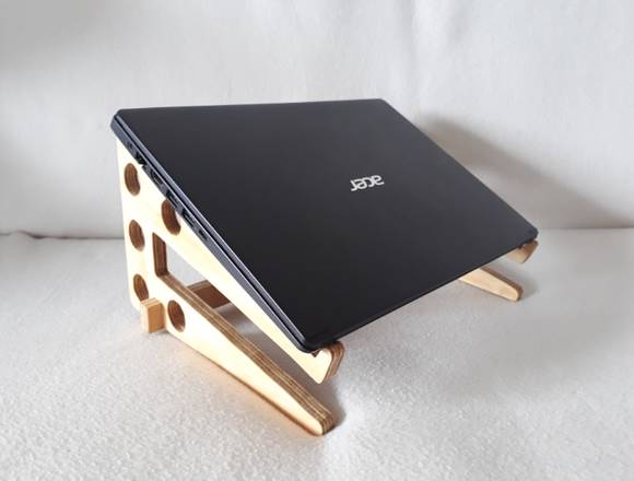 ¡¡Soporte para Notebook de Madera Hecho a Mano!! en Talcahuano (Comuna)