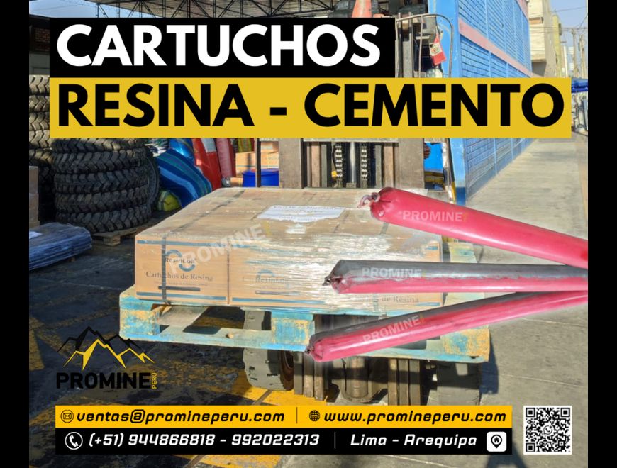 Cartuchos de Resina y Cemento - Mezcla de perno en Oyón (Distrito)