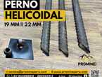 Perno Helicoidal para Minería - 19mm en Chimbote (Distrito)