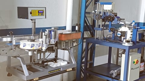 rotuladora automatica de bancada usada