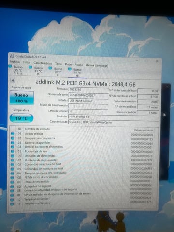 Disco Solido SSD M2 NVMe 2 TB en La Paz (Localidad)