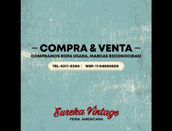 COMPRO ROPA USADA! Marcas reconocidas!