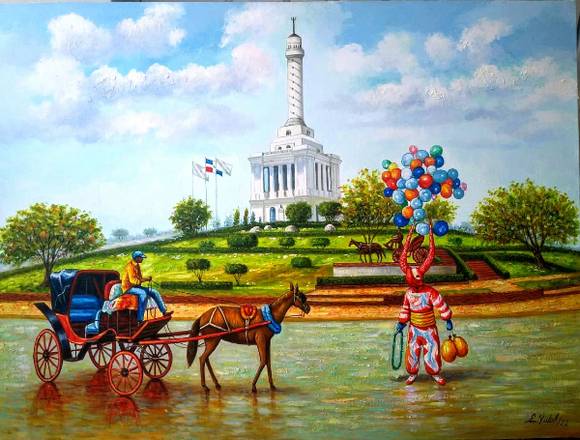 pintor Dominicano-Eusebio Vidal-pinturas rep.dom. en Santo Domingo de Guzmán (Municipio)