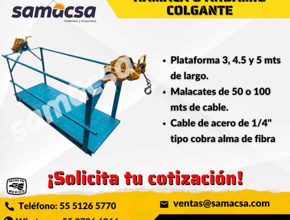 Soluciones en Altura: Hamacas de Trabajo