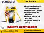 Malacate Reforzado 500kg – ¡Listo para Cargar! en Tizayuca (Municipio)