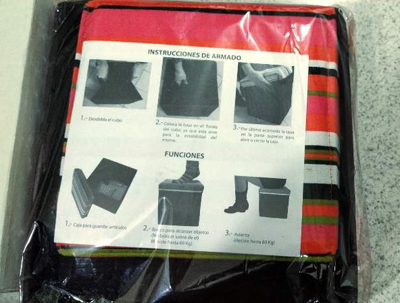 Predent Cajas organizadoras de tela NUEVAS