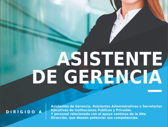 CURSO DE ASISTENTE DE GERENCIA en Jesús María (Lima 11) (Distrito)