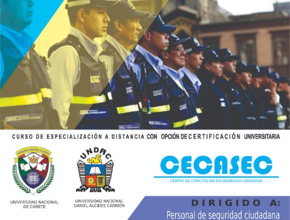 CURSO DE SEGURIDAD CIUDADANA en Jesús María (Lima 11) (Distrito)
