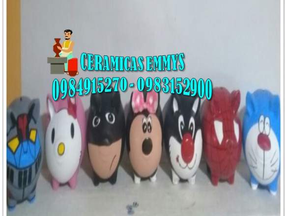 ALCANCIAS CHANCHITOS PERSONALIZADAS AL POR MAYOR en Pichincha (Cantón)