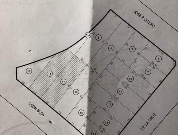 LOTES ITUZAINGO TERRENO COLECTORA MANO CAP en Ituzaingó (Localidad)