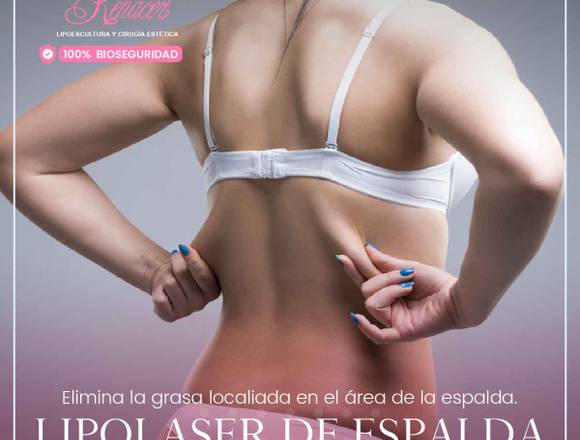 Lipolaser de espalda Clinica Renacer