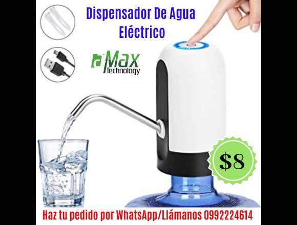 Dispensador de agua eléctrico portátil