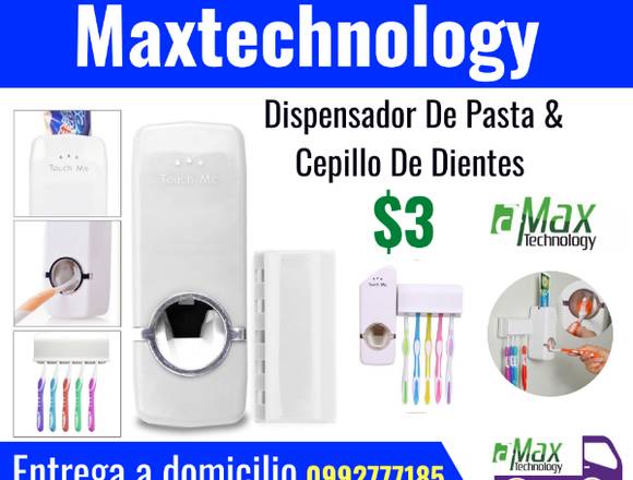 Dispensador de pasta y cepillo de dientes en Guayaquil (Cantón)
