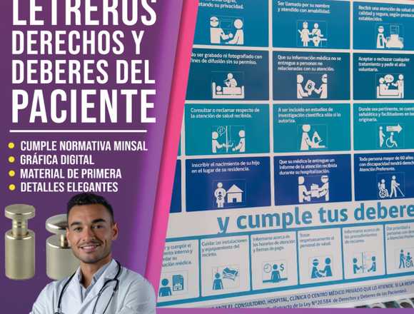 Señalética Normativa para Acreditación en Salud en Santiago (Comuna)
