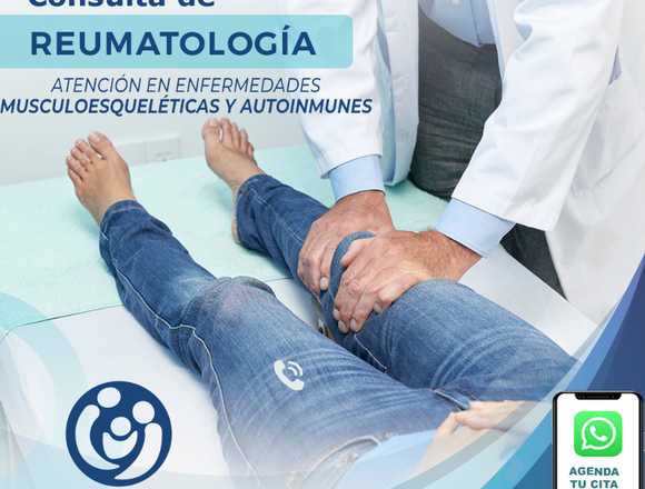 Consulta presencial de Reumatología para adultos en Quito (Cantón)
