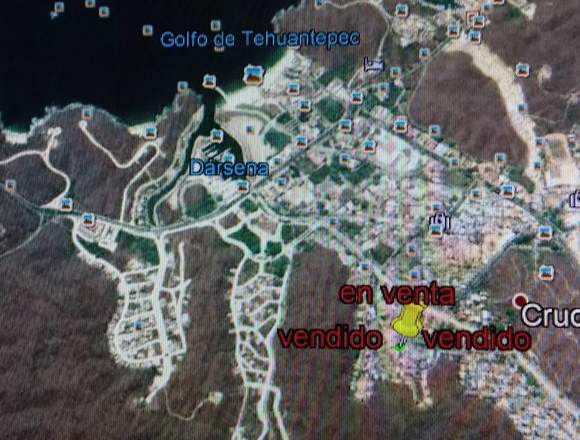 Se vende lote en Bahías de Huatulco oaxaca en Santa María Huatulco (Municipio)