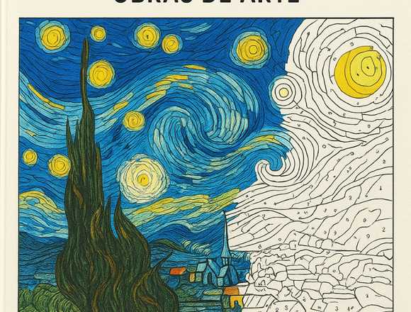 ColorArte. pintar por numeros obras de arte