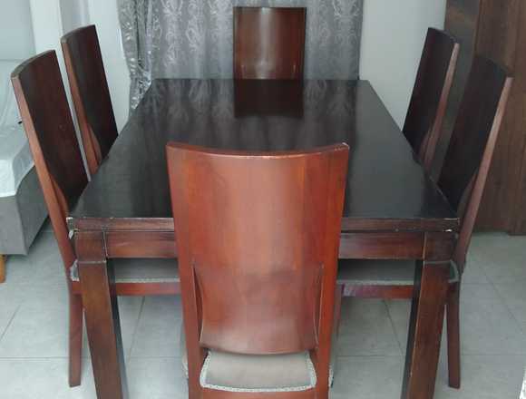 COMEDOR DE CEDRO DE MADERA en Santiago de Cali (Municipio)