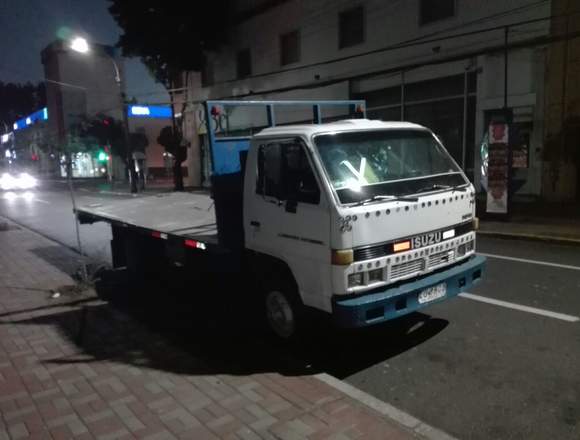 Camión Isuzu palano en Alto Bío Bío (Comuna)