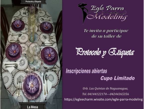 Curso - Taller de Protocolo y Etiqueta Basico en Valencia (Municipio)