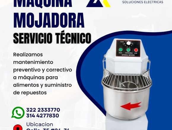 Servicio Técnico para Máquinas Mojadoras