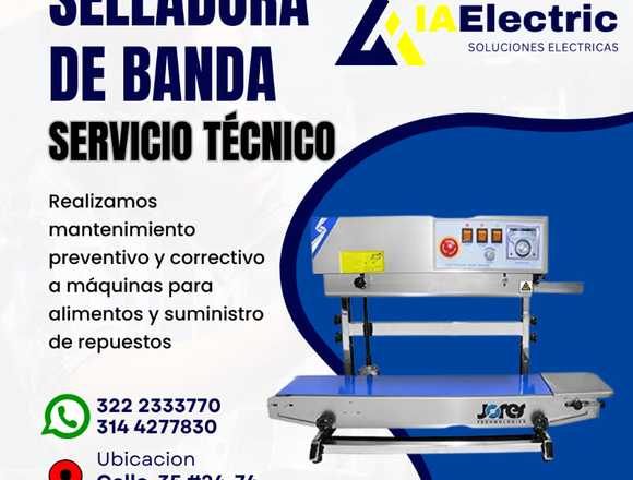 Servicio Técnico para Selladoras de Banda en Villavicencio (Municipio)