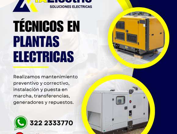 Servicio Técnico para Plantas Eléctricas en Villavicencio (Municipio)