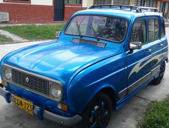 VENDO RENAULT R4 AZUL en Lérida (Municipio)