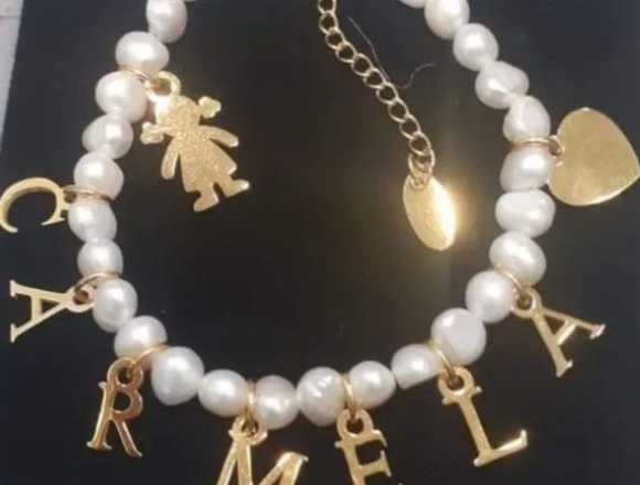 💜💝 pulsera chapada oro 18kt💝💜