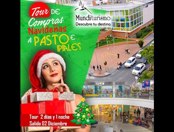 TOUR DE COMPRAS PASTO-COLOMBIA en Quito (Cantón)