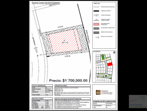 VENTA TERRENOS RESIDENCIALES Mérida, Yuc