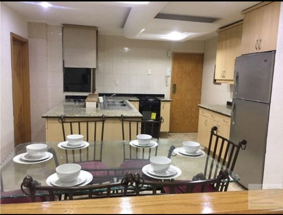 RENTA DEPARTAMENTO AMUEBLADO EN POLANCO, $35,000 INCLUYE MANTENIMIENTO