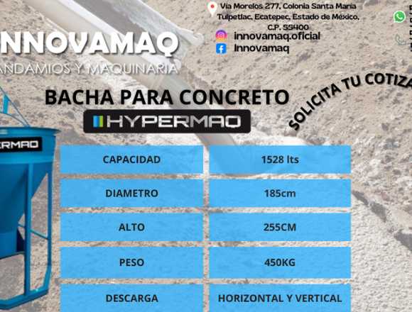 Bacha para Elevación de Materiales HYPERMAQ en Coyoacán (Municipio)