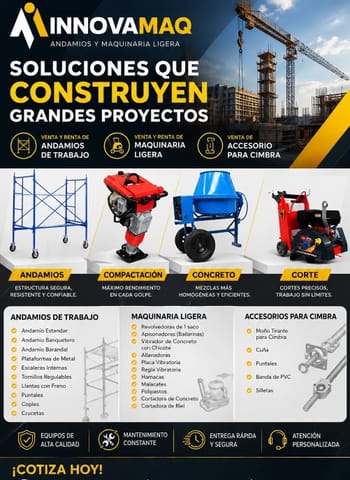Maquinaria Ligera Y Andamios Para Construcción INNOVAMAQ