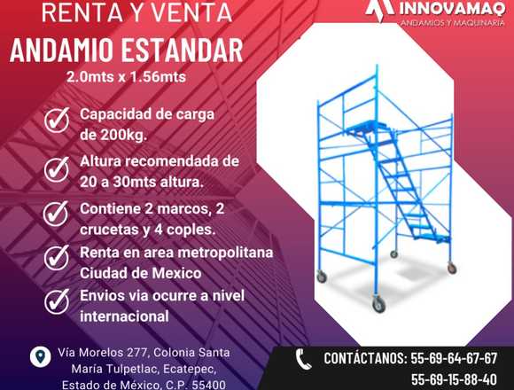 ¡Renta y Venta de Andamios Listos para Usarse! en Ecatepec de Morelos (Municipio)