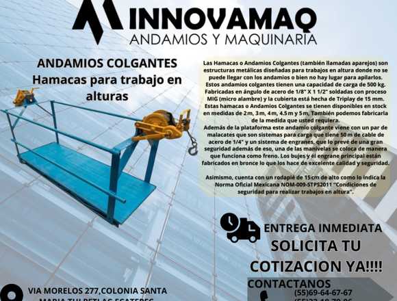 HAMACA PARA ELEVACIÓN HYPERMAQ en Coyoacán (Municipio)