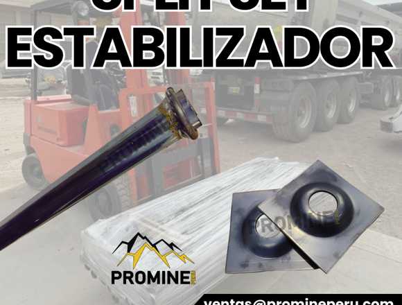 SPLIT SET . TUBO RANURADO . LIMA . PLACA en San Cristóbal (Distrito)