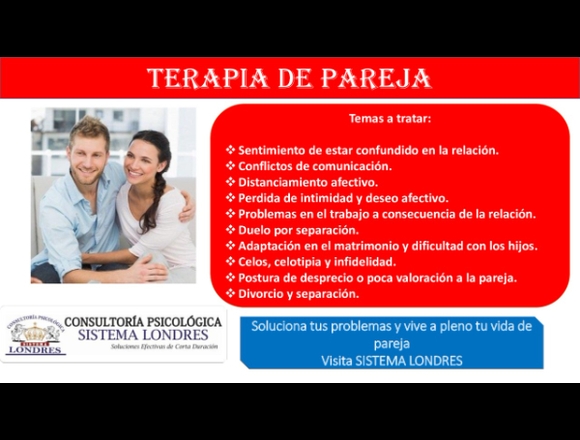 TERAPIAS DE PAREJAS