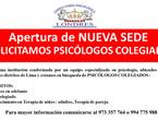 SE NECESITA PSICOLOGOS COLEGIADOS