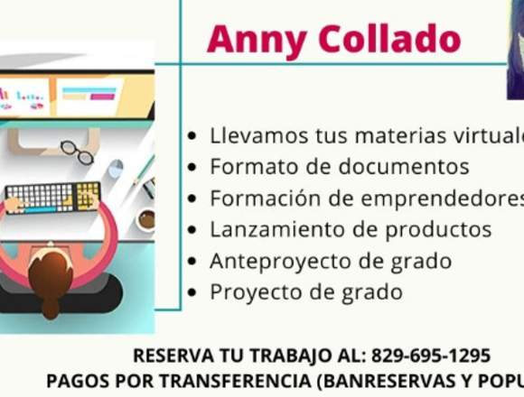 Asesor monográfico, proyecto de inversión y tesis en Santiago (Municipio)