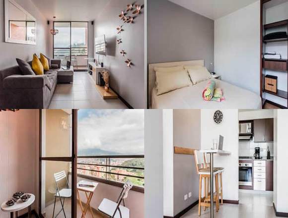Alquiler Apartamentos Amoblados Código 3358