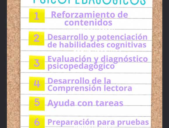 Apoyo psicopedagógico en Puerto Montt (Comuna)