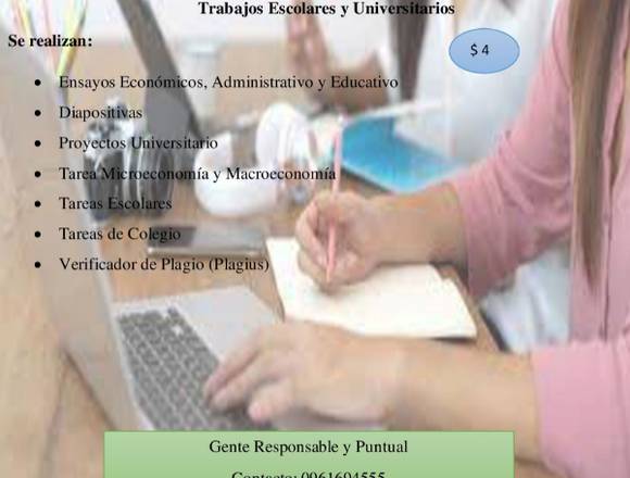 Realizo tareas estudiantiles en Guayaquil (Cantón)