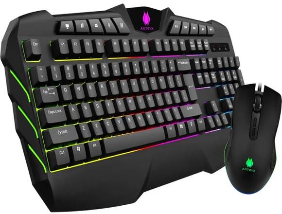 GAMING TECLADO + MOUSE ANTRYX CHROME GC-1200
